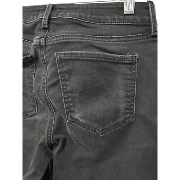 NYDJ Fit Is Everything LiftXTuck Technology Marilyn Straight Jeans Black Size 0 - Picture 8 of 10